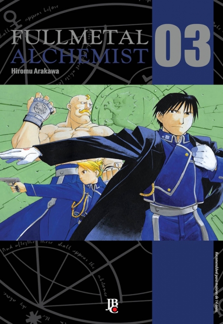 Capa do livro Fullmetal Alchemist vol. 03