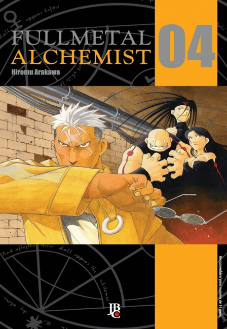 Capa do livro Fullmetal Alchemist vol. 04