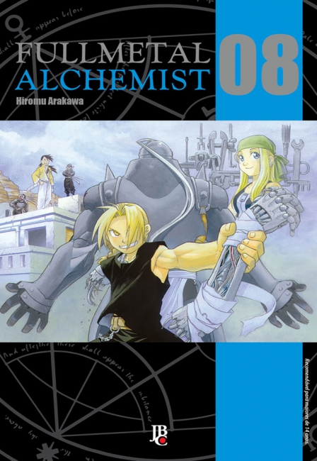 Capa do livro Fullmetal Alchemist vol. 08