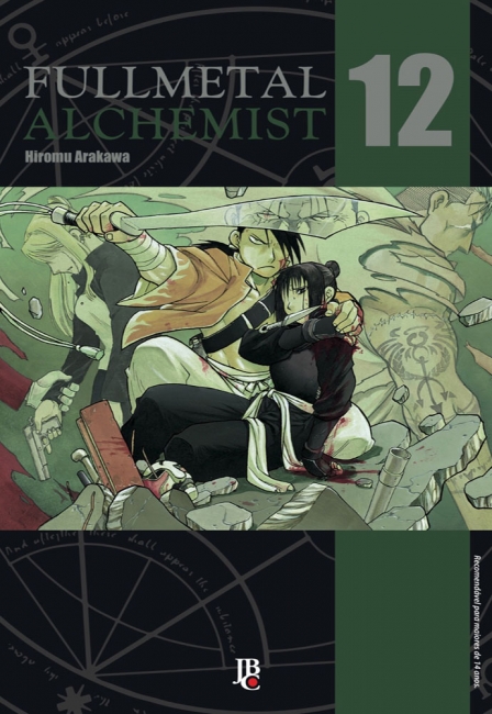 Capa do livro Fullmetal Alchemist vol. 12