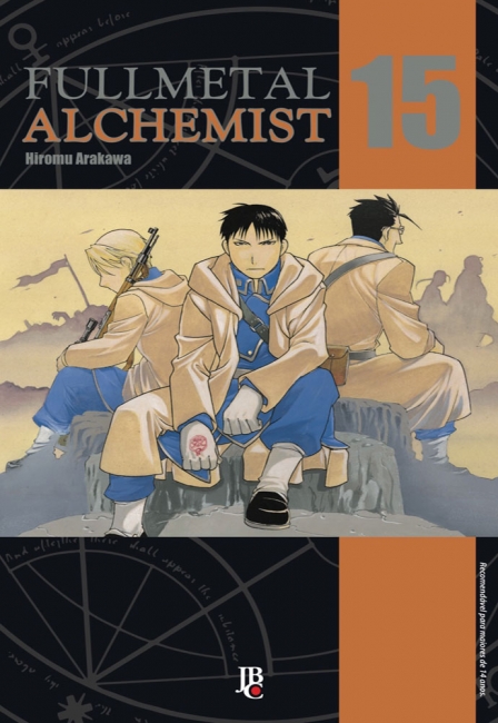 Capa do livro Fullmetal Alchemist vol. 15
