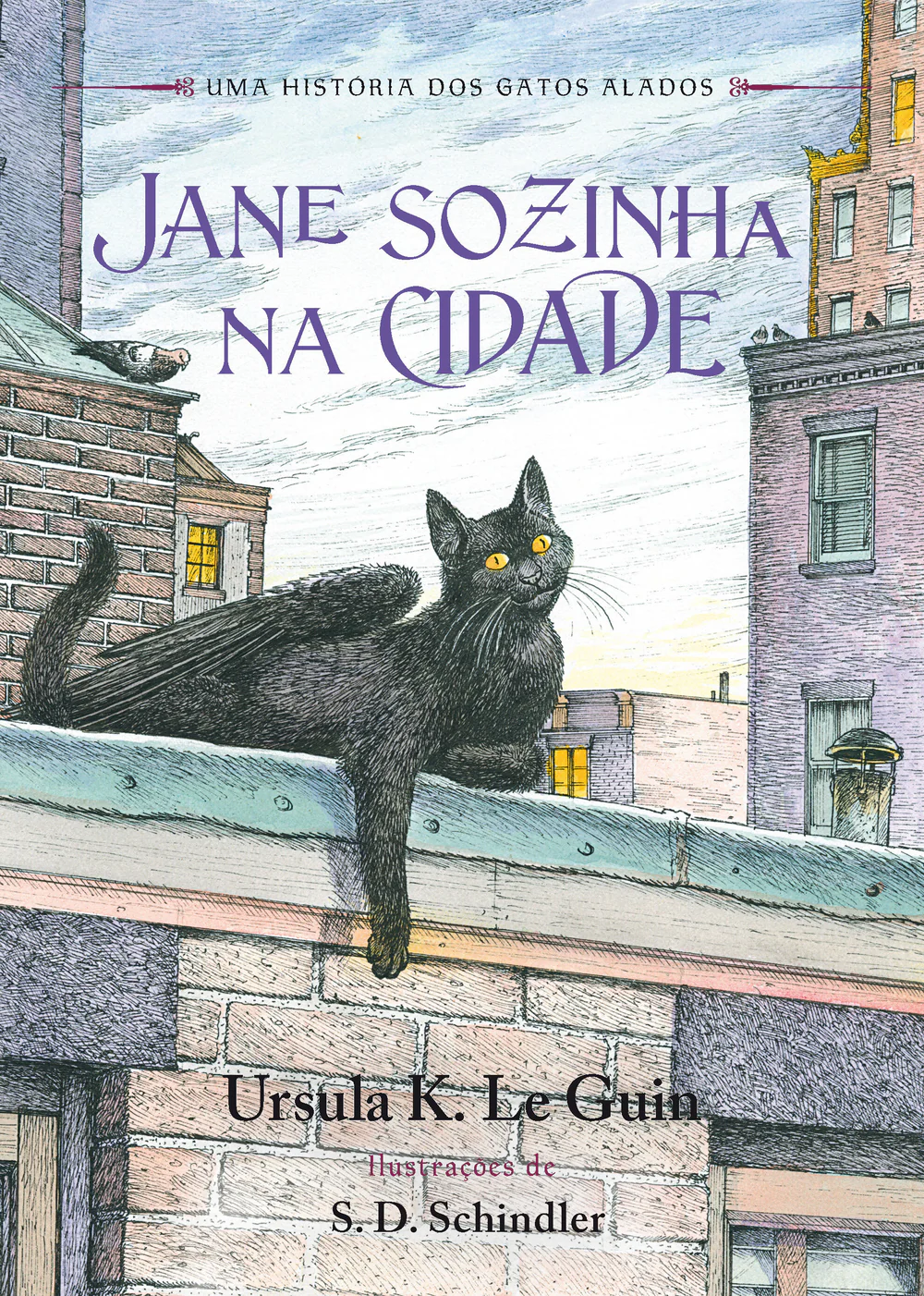 Capa do livro Jane sozinha na cidade